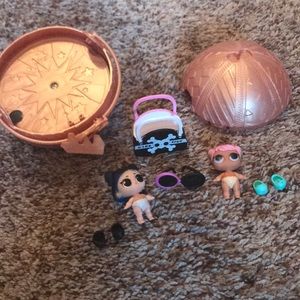 LOL Surprise Doll Ultra Rare Lil Dust and Lil Dawn